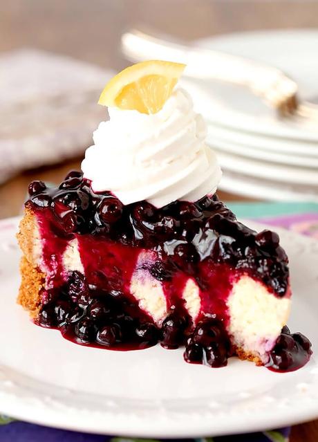 Lemon Blueberry Cheesecake