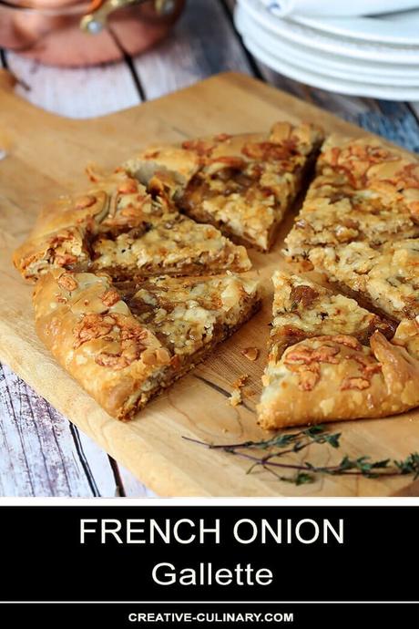 French Onion Galette