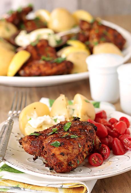 Spanish Tapas Chicken Thighs