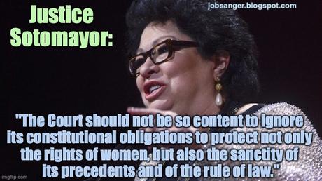 Sotomayor's Powerful Dissenting Opinion On Texas Case