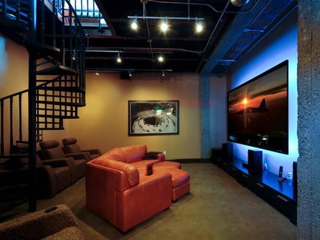 Basement Ideas with Urban Chic Style