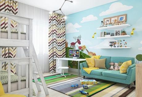 Wall Ideas for Kids Room