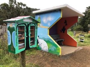 Street Art with Heart on Bruny Island, Tasmania