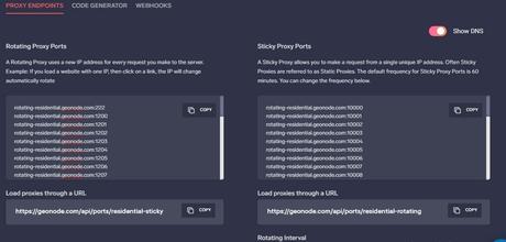 Geonode Review dashboard of Geonode