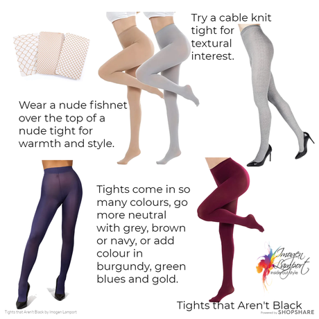 What Colour Tights to Wear in Winter When You Don’t Want to Wear Black