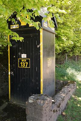 Photograph showing the full length of the AA box
