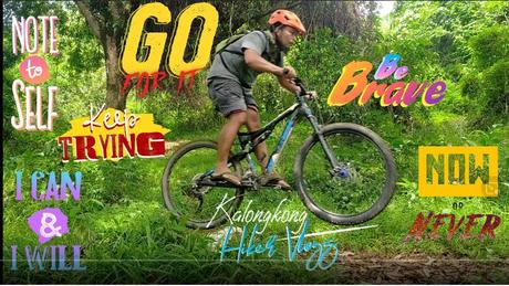 How to bunny hop by Kalongkong Hiker Vlogs?
