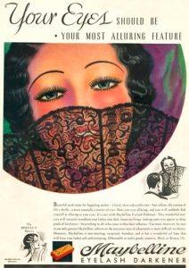 Vintage Mascara advertising