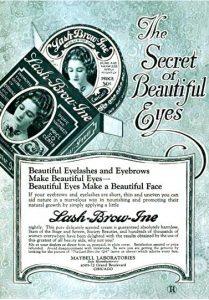 Vintage Mascara advertising