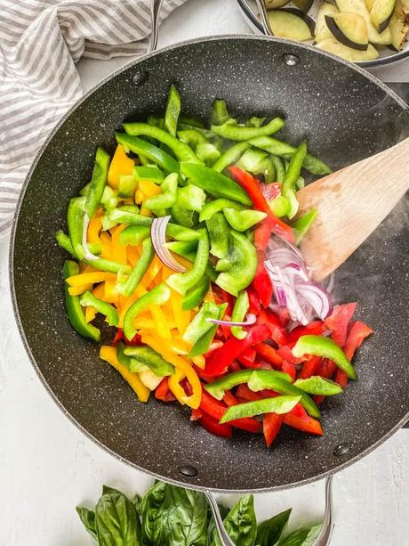 Thai Basil Eggplant Recipe (Vegan Stir Fry)