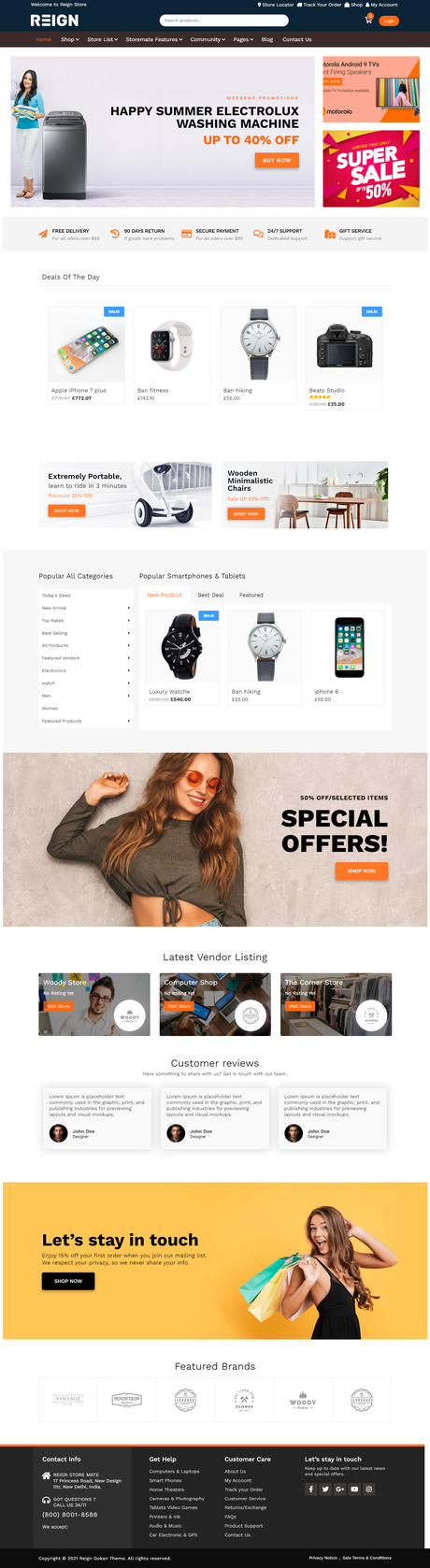 Storemate Dokan WordPress Theme