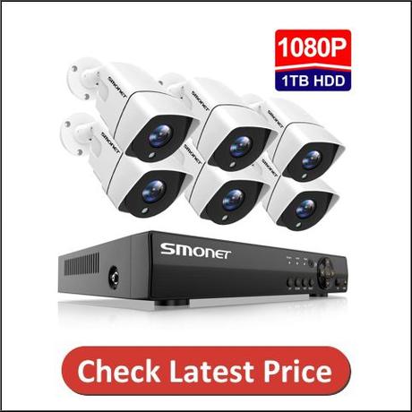 SMONET Home Security Camera System Outdoor