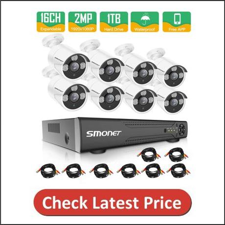 SMONET 16 Channel Security Camera System