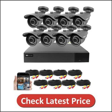 Best Vision 16CH 4-in-1 HD DVR Security Camera System