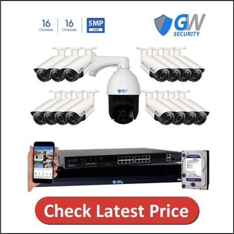 GW Security 16 Channel HD 1920p Security System