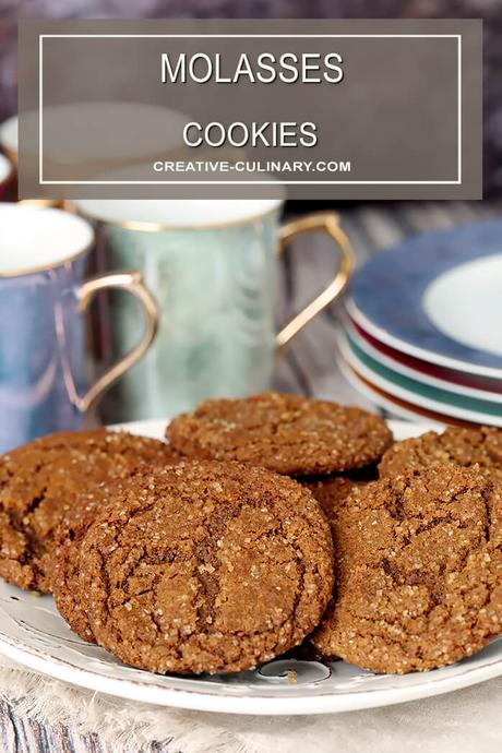 Best Homemade Molasses Cookies Best Homemade Molasses Cookies