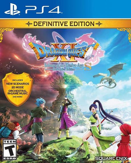 Dragon Quest XI S- anime games for PS4