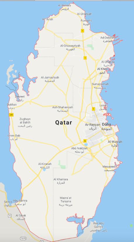 Here's more details about fifa world cup 2022 Qatar Map And Other Free Printable International Maps And Flags