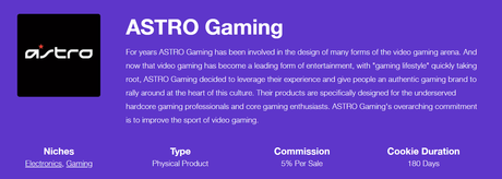 astro gaming affiliate