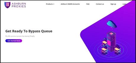 Ashburn Proxies Homepage