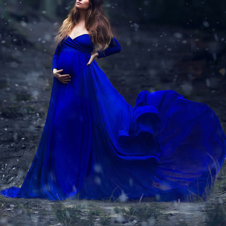 Royal Blue Maternity Dresses Our Moms Love [Top Picks]