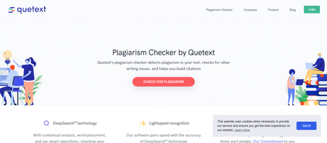 Quetext plagiarism checker tools