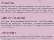 Blood Pressure (Hypotension): Symptoms, Causes Treatment