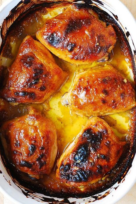 We dial up the taste, max out the flavor and turn up the texture. Best Baked Chicken Thighs With Maple Dijon Sauce Julia S Album
