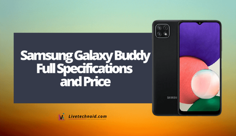 Samsung Galaxy Buddy Full Specifications and Price