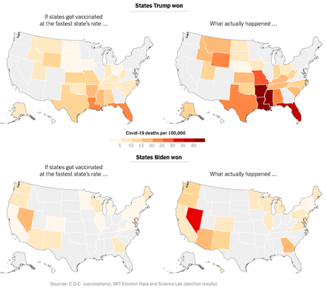 The Lives Lost To Undervaccination In The U.S.