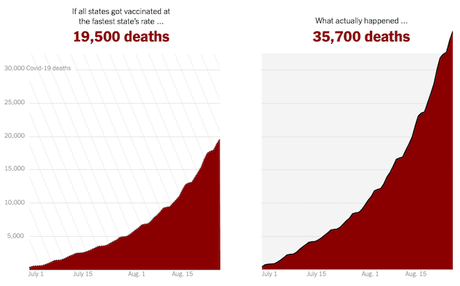 The Lives Lost To Undervaccination In The U.S.