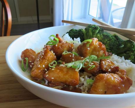 Chinese Orange Chicken for Two