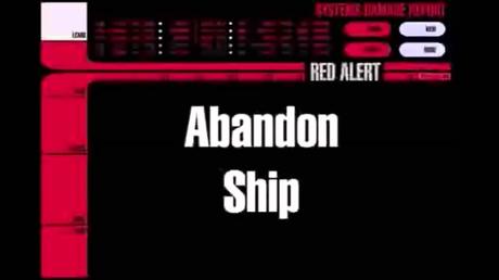 STAR TREK FANS ABANDON SHIP
