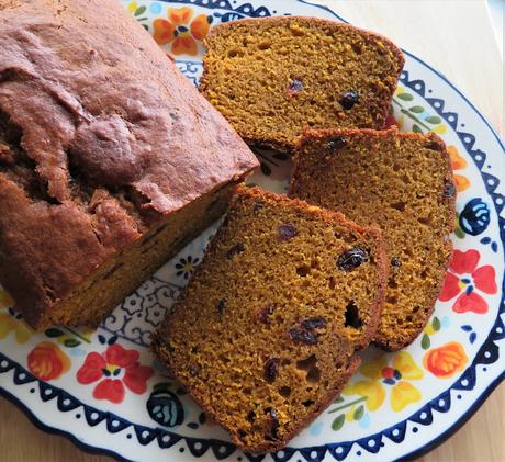 Pumpkin, Orange & Cranberry Bread