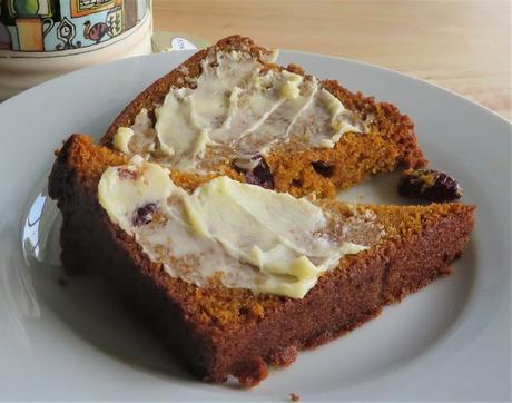 Pumpkin, Orange & Cranberry Bread