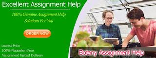 Get Botany Assignment Help Online, Botany Assessments Help, Biology Writing Service From Biology Assignment Experts