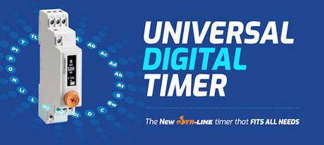 Crouzet SYR-LINE Universal Digital Timer that Fits All Your Needs