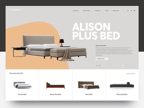 9 Furniture eCommerce Website Designs To Inspire You