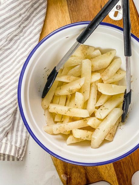 Air Fryer Jicama Fries Recipe