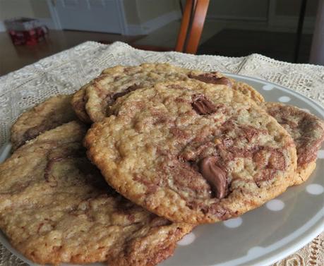 Peanut Butter Nutella Cookies