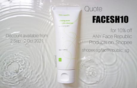 Face Republic Calming Acne Salicylic Cleanser Review | Cruelty-Free Cleanser for Acne-Prone Skin