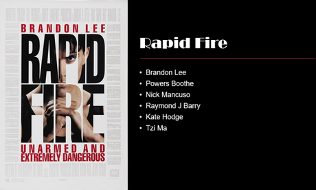 ABC Film Challenge – 90s Movies – R – Rapid Fire (1992) Movie Review