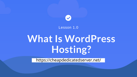 What Is WordPress Hosting