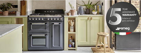 Smeg Victoria Range Cookers – Free 5 Year Warranty! Smeg Victoria Range Cooker Promotion - 5 Year Warranty