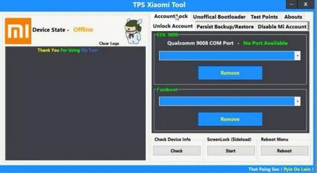 TPS Xiaomi Tool Latest Version Download for Windows 2021