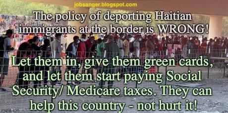 Deporting Haitians At The Border Is WRONG! Let Them In!