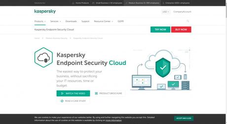 kaspersky cloud antivirus softwar