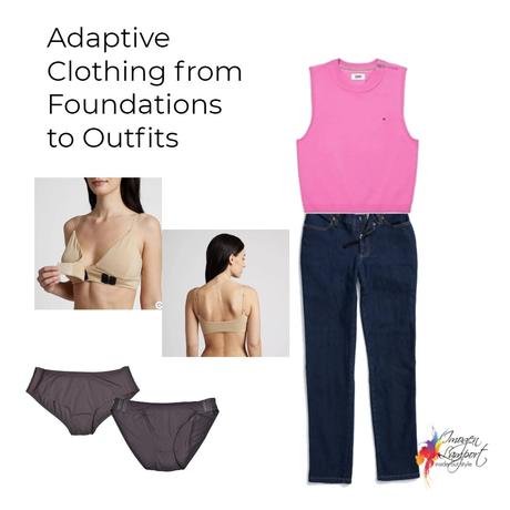 Adaptive clothing from foundations to outfits