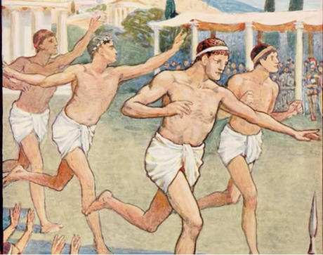 The Games Were Originally Just Foot Races The Games Were Originally Just Foot Races