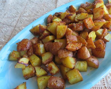 Honey Mustard Roast Potatoes